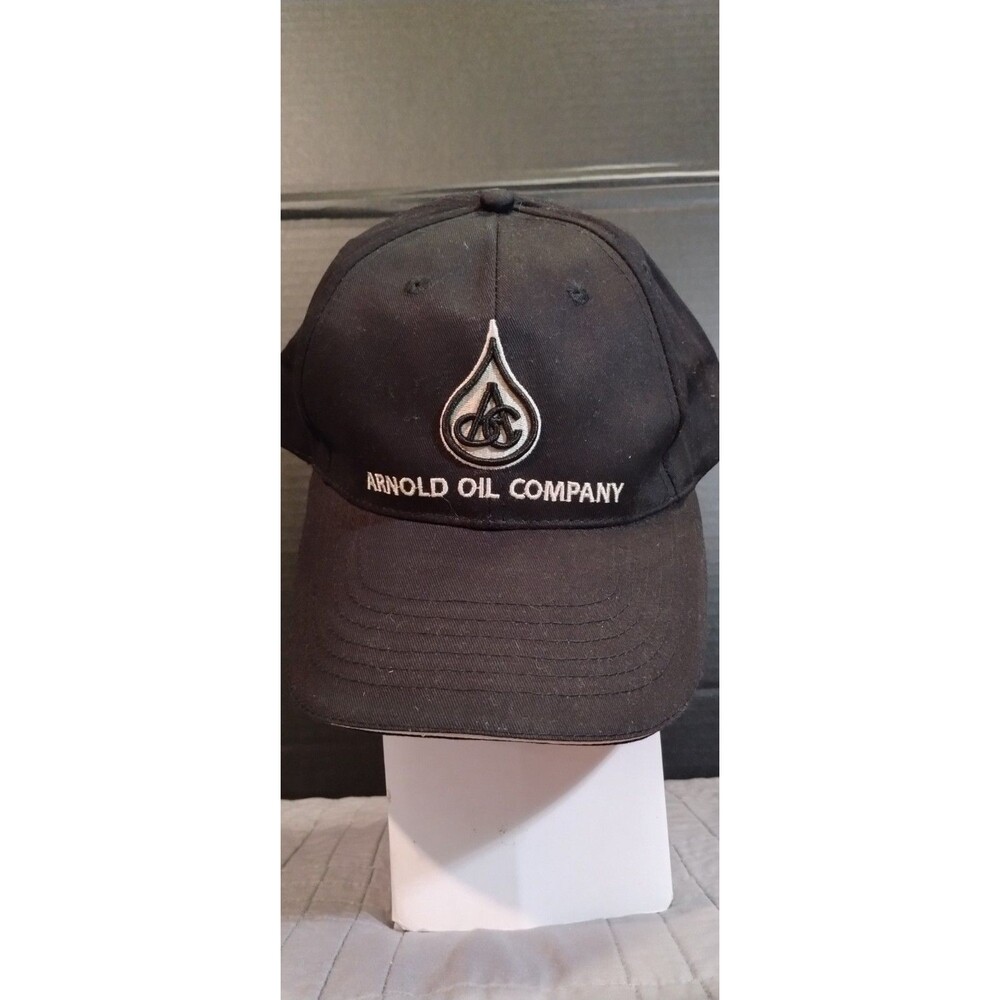 Arnold Oil Company Black Adjustable Unisex Adults Baseball Cap Since 1977